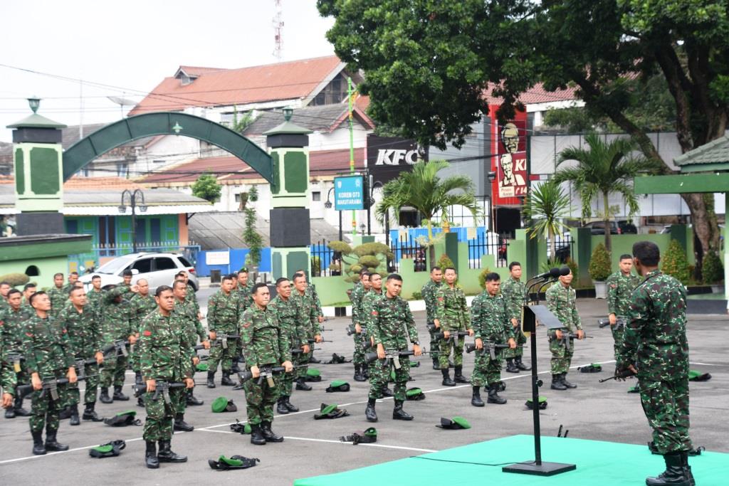 Minggu Militer, Korem Adakan Senam Senjata